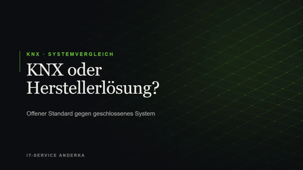 KNX oder Herstellerlösung – Systemvergleich, Beitragsbild